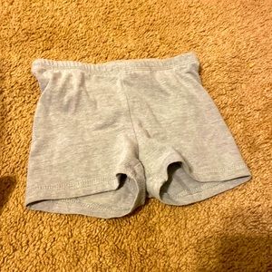 Light gray kids shorts stretch